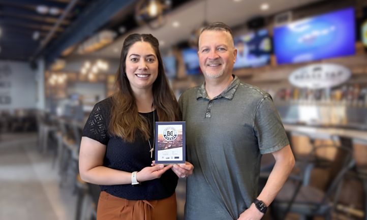The Brass Tap Names Lubbock, TX Franchisees Robert and Becky Samaniego 2026 Franchisee of the Year
