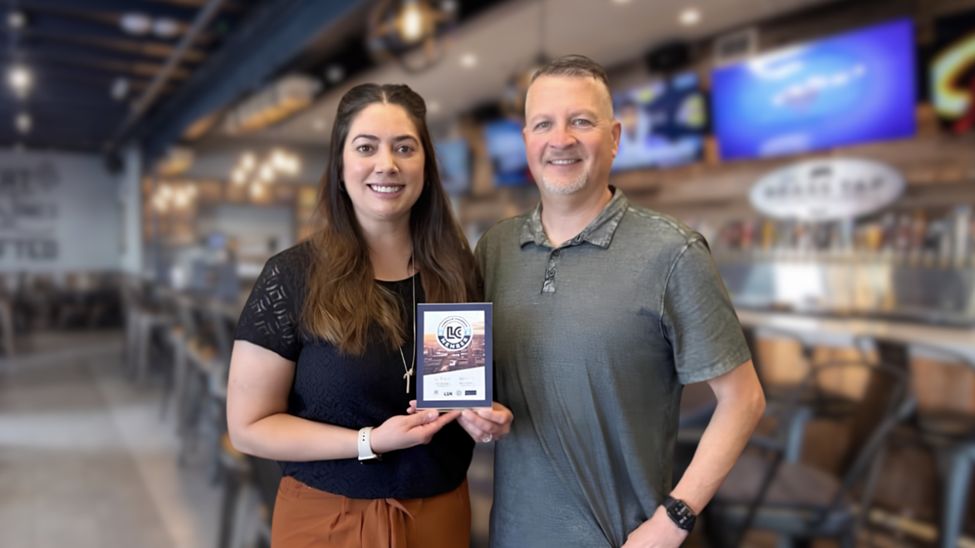 The Brass Tap Names Lubbock, TX Franchisees Robert and Becky Samaniego 2026 Franchisee of the Year The Brass Tap Names Lubbock, TX Franchisees Robert and Becky Samaniego 2026 Franchisee of the Year